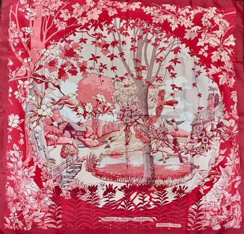 hermes scarf jardin|hermes paris scarf price.